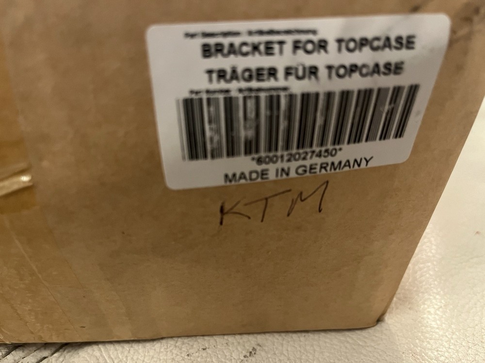 KTM BRACKET FOR TOPCASE - 60012027450