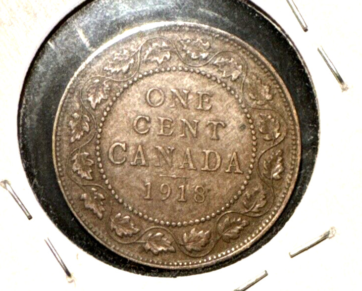 Canada 1918 large cent KM 21 Xf (1)
