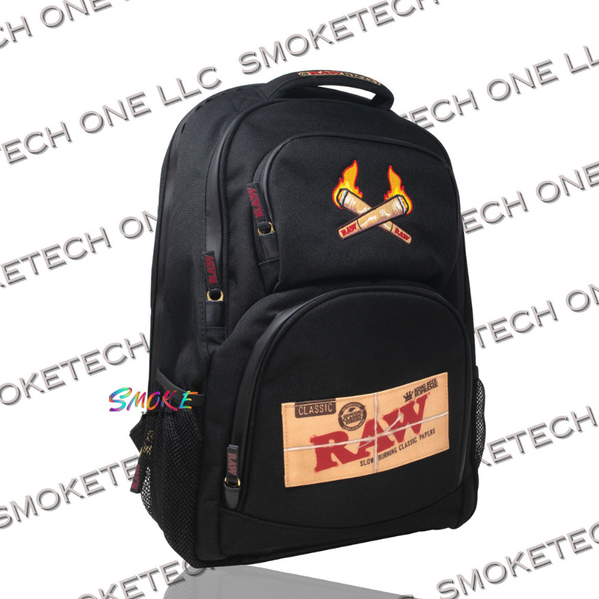 RAW Rolling Papers Black Bakepack (Backpack)