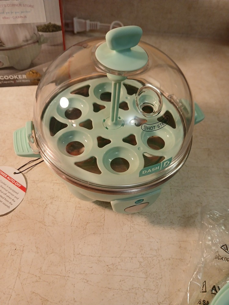 DASH Rapid Egg Cooker 6 Egg Capacity Electric Egg Cooker for Hard Boiled Egg
