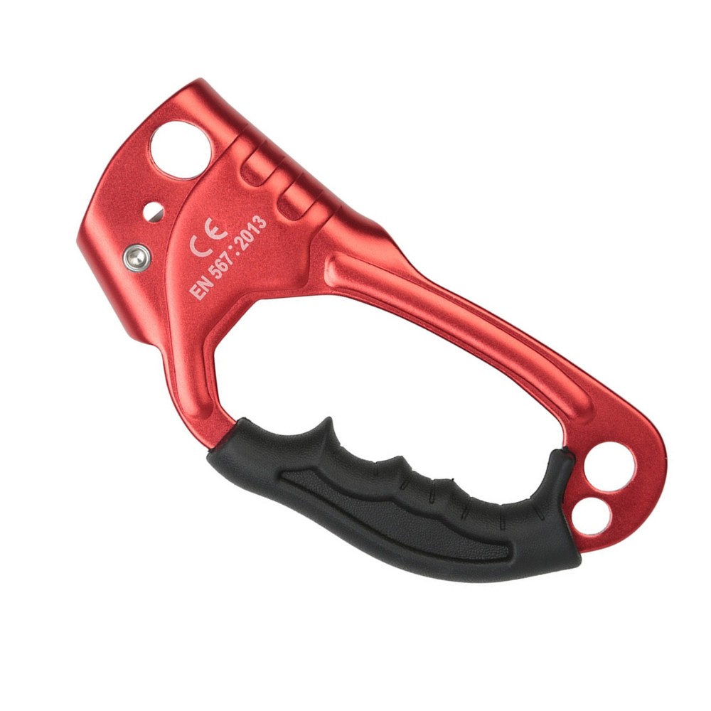 Red Right Hand Ascender Rock Climbing Tree Arborist Rappelling Supporting 308Ib;