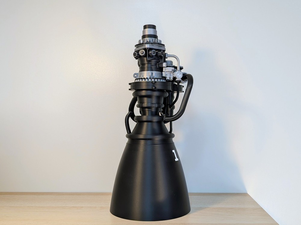 RAPTOR-Mk3 (Unshielded) 1:8 scale model by Morethan3d