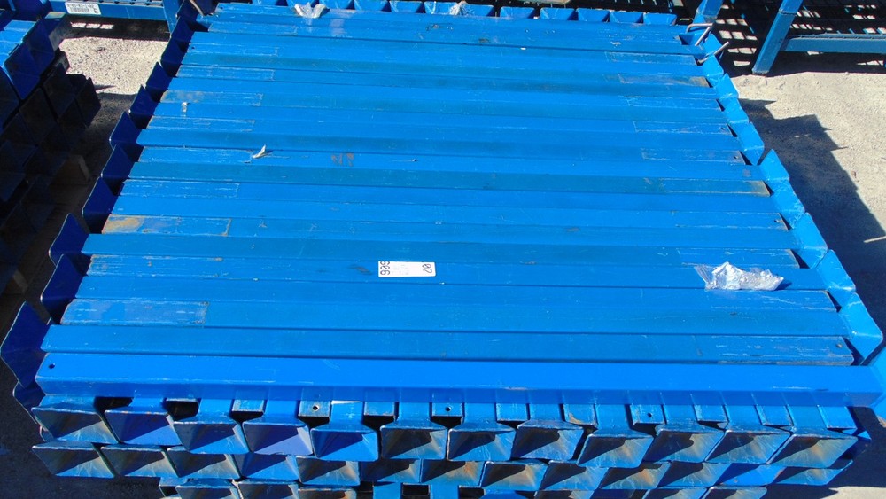 Steel Stackable Rack - 72" x 48" x 55" - Industrial Storage Shelf Warehouse