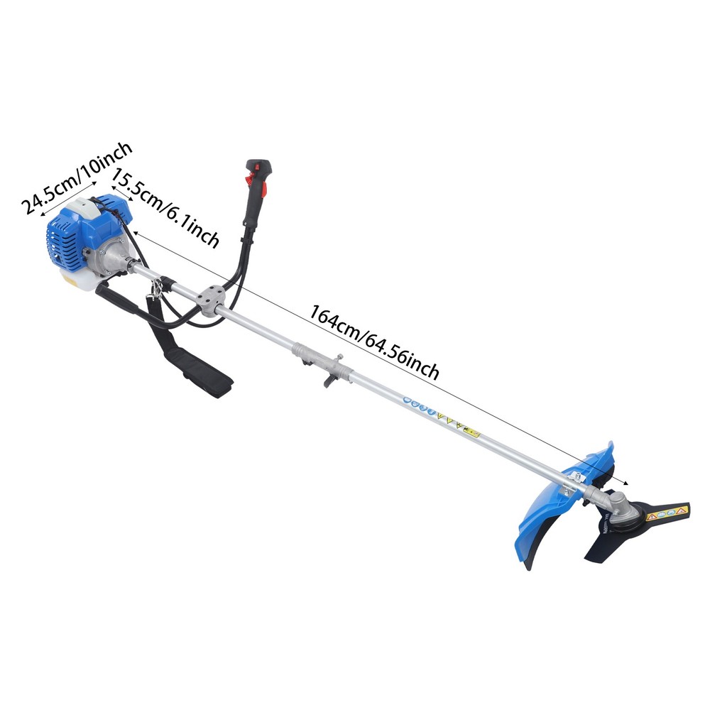 Weed Wacker Gas Powered, 2-Stroke 3 in 1 Weed Eater, String Trimmer Power Head
