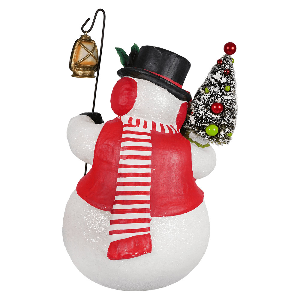 Snowman Stanley With Lantern