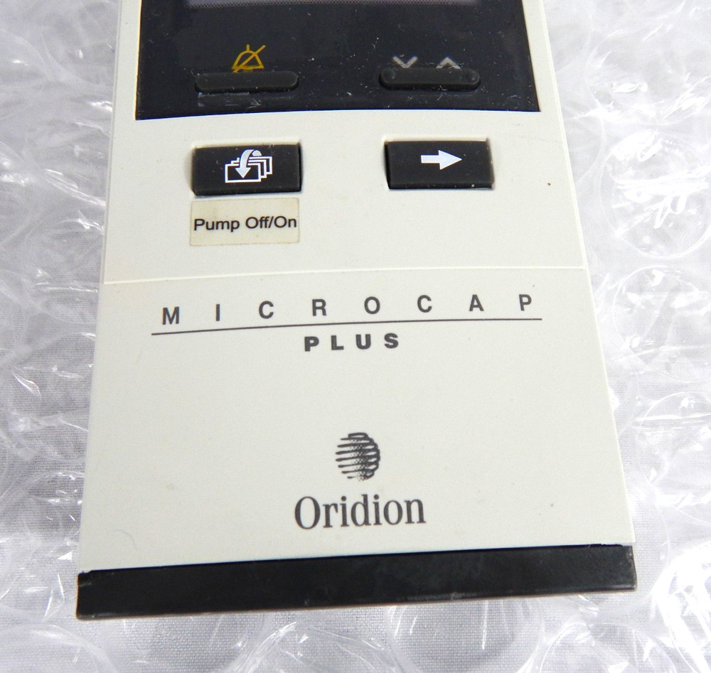 ORIDION MICROCAP PLUS HANDHELD CAPNOGRAPH S/N 105
