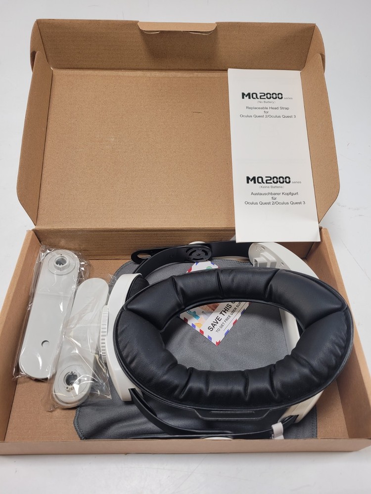 MQ2000 Series Oculus Quest 2/3 Replaceable Head Strap MQ2003S-UT-US