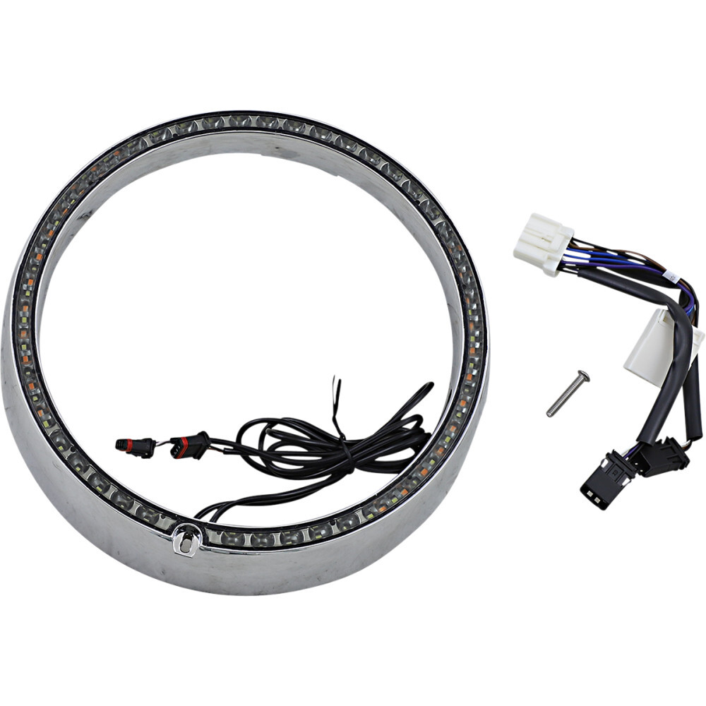 Custom Dynamics Sequential Trim Ring - Chrome | PB-7TR-SEQ-3C