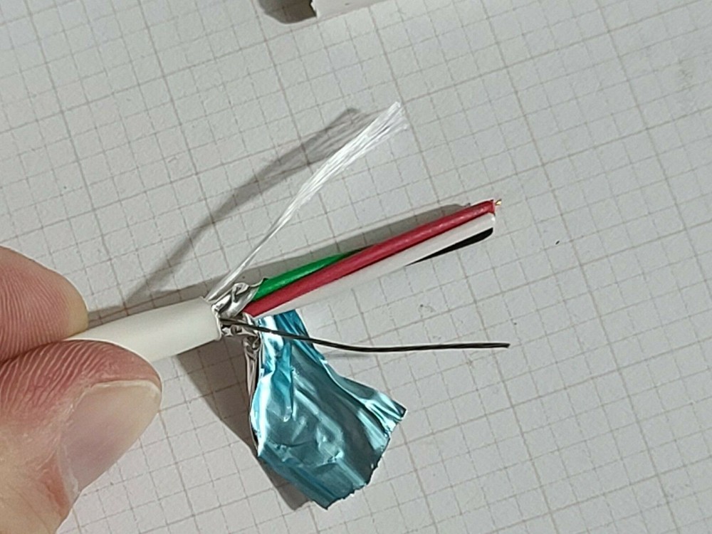 Advanced Digital 911804SD 18/4C Shielded Plenum Security/Alarm Cable CMP /100ft