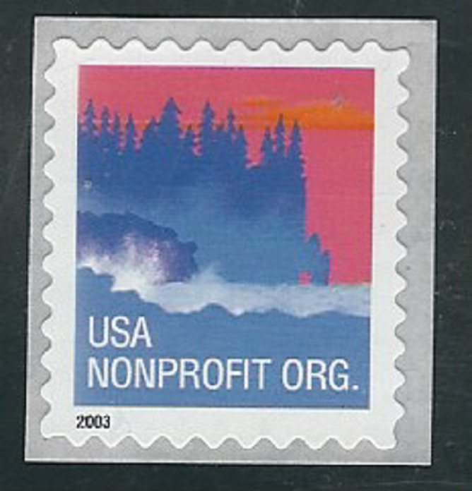 Scott #3785...(5) Cent...Sea Coast...10 Stamps..."2003"