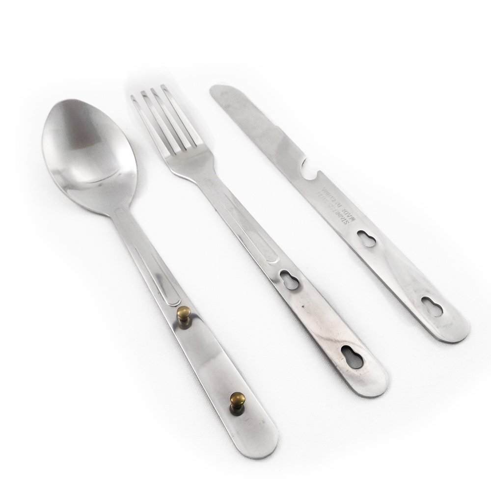 Camping Utensil Set Knife Fork Spoon