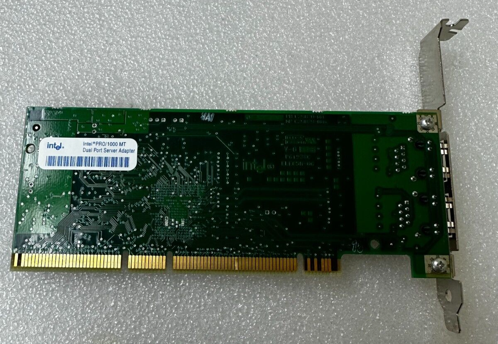INTEL PRO/1000 MT DUAL PORT SERVER ADAPTER