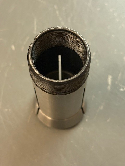 5/16" Hex 5C Collet w/Internal Threads