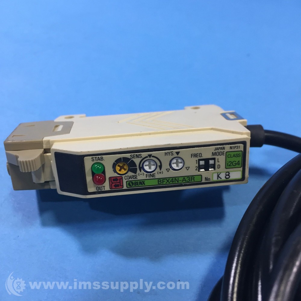 SUNX BFX4N-A3R Fiber Optic Sensor FNIP