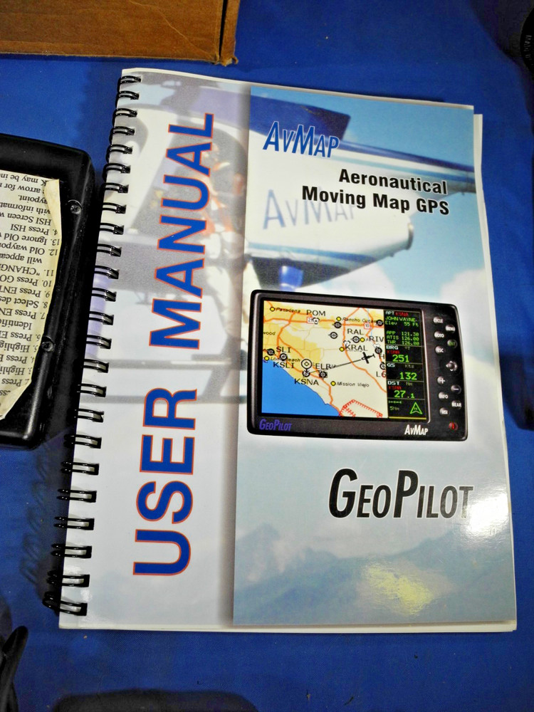 GEOPILOT AvMap with Manual, gets error on boot. (FIX / PARTS)