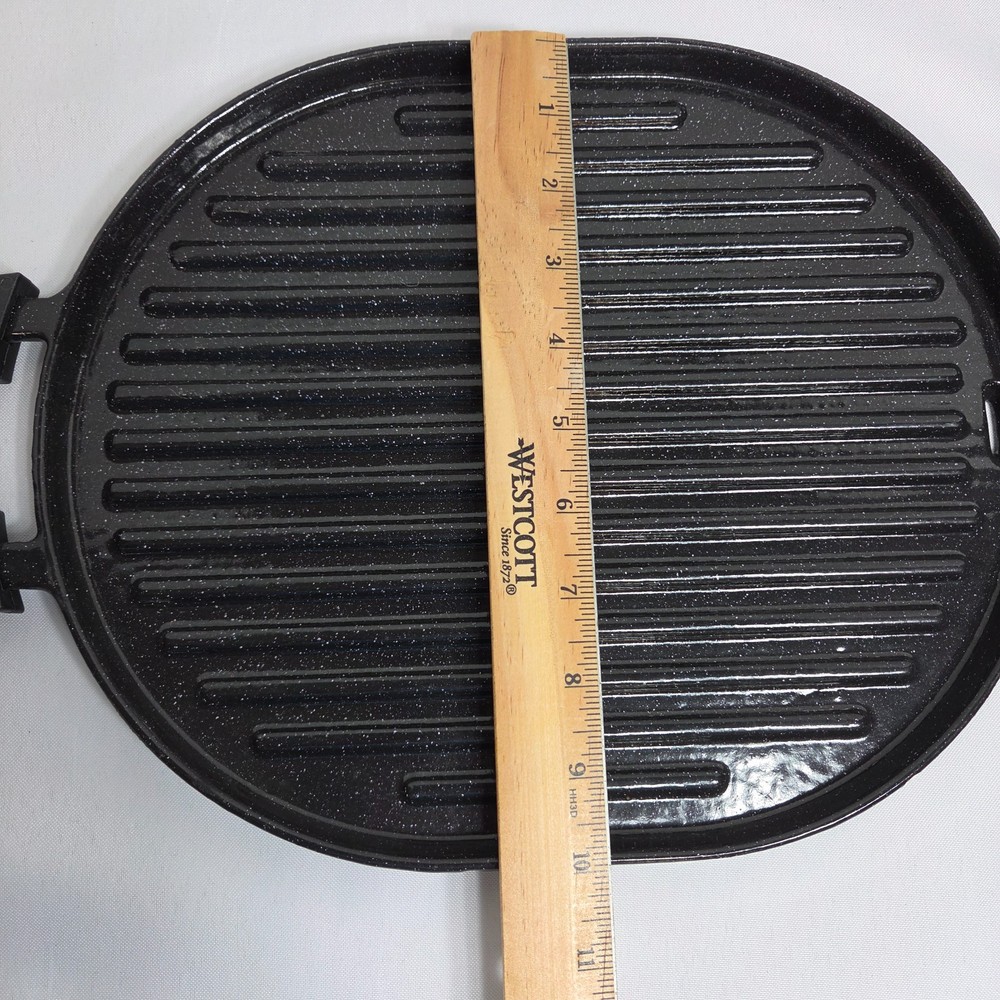 NuWave P8 Precision Induction Cast Iron Grill Non Stick Cookware