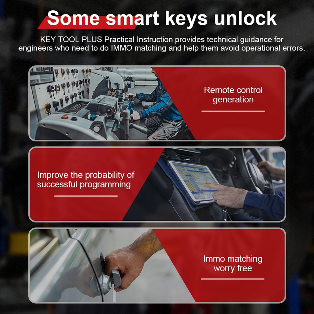 Two Book Practical Instruction For Xhorse Key Tool Plus For Maintenance Engineer