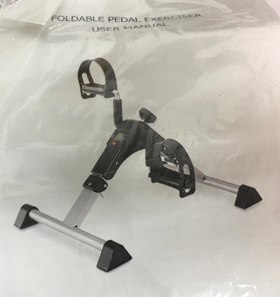 Pedal Exercise Bike Machine workout mini cycle bicycle folding portable