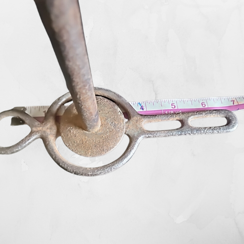 Old Shanked Solid Mouth Driving Bit 5" mouth