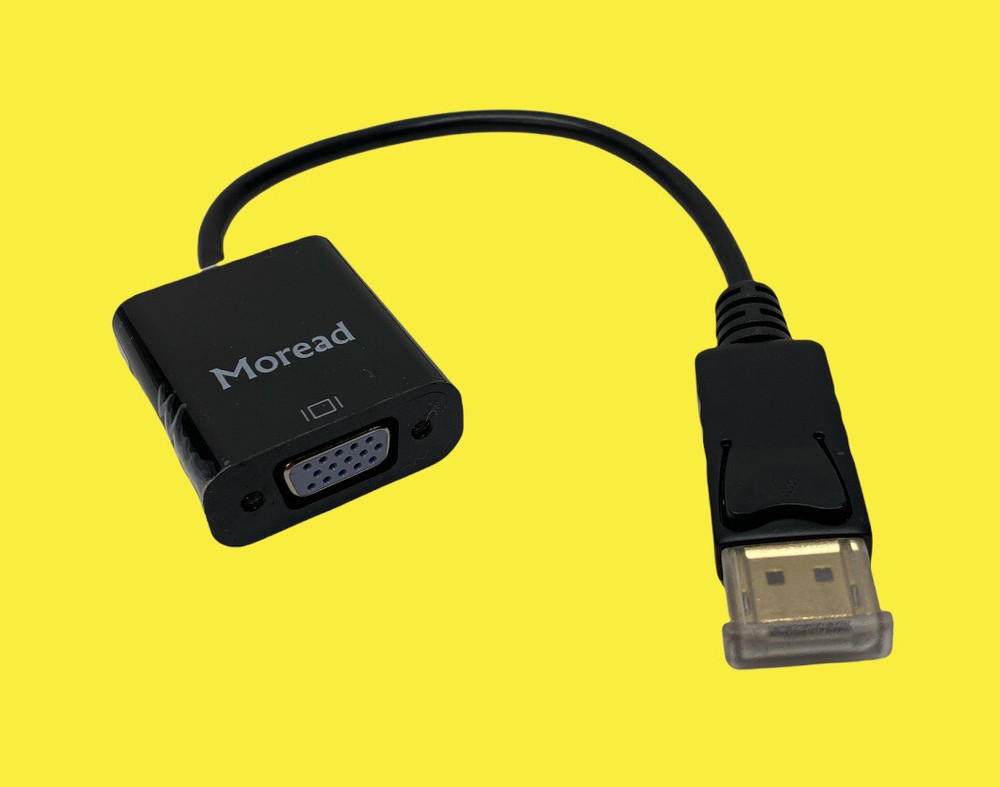 Moread Display Port To VGA Adapter