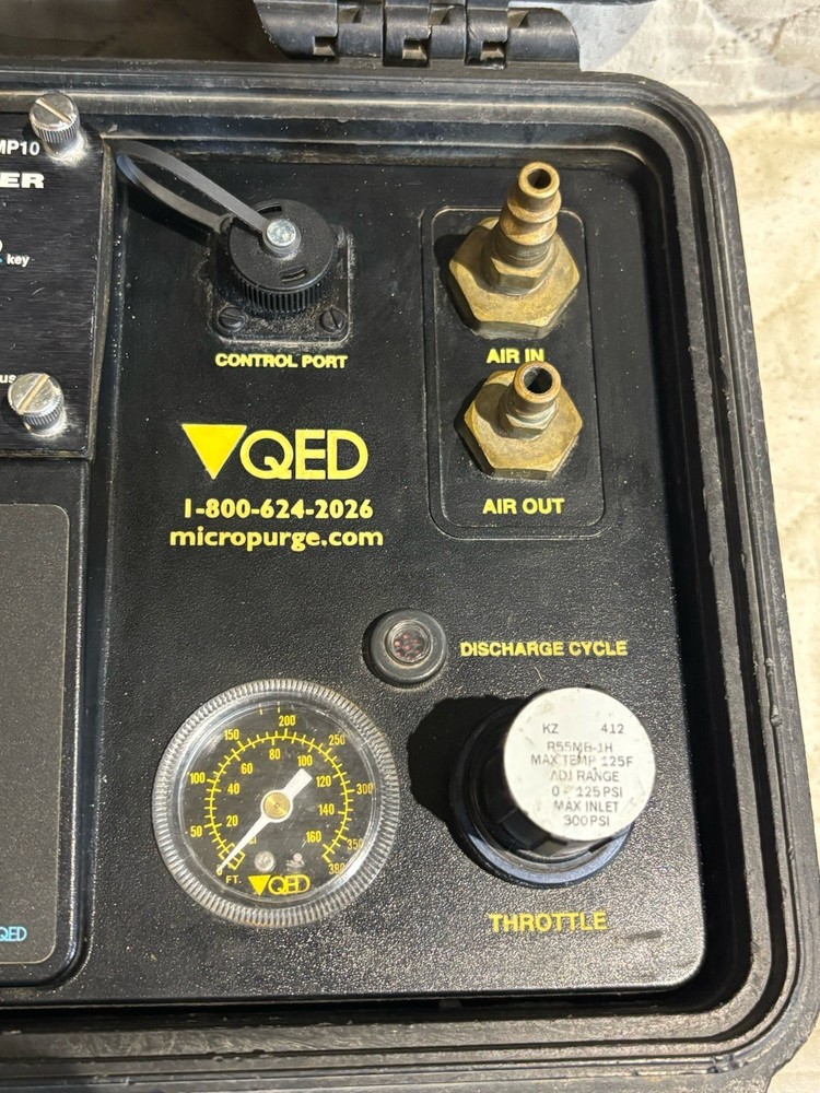 TESTED WORKING Micro Purge Mp10 Controller Low-Flow Water Sampling QED FREESHIP