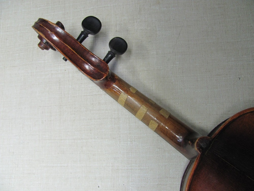 INCOGNITO ANTIQUE VIOLIN 7/8 PROJECT WITH CASE 22 ¼” LONG