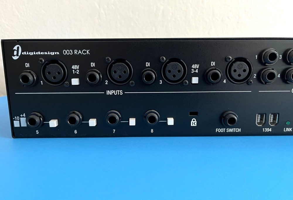 Digidesign Digi 003 Rack Audio Mixer Interface Rack Mount in Working Condition