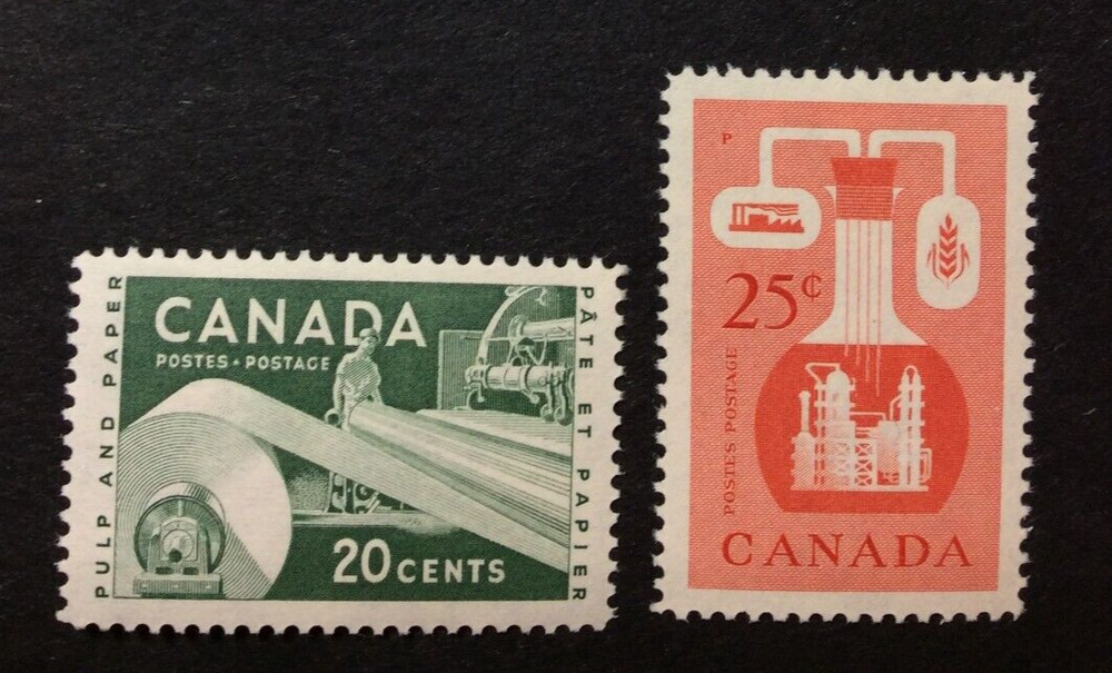 BroadviewStamps Canada #362-63 MNH VF.