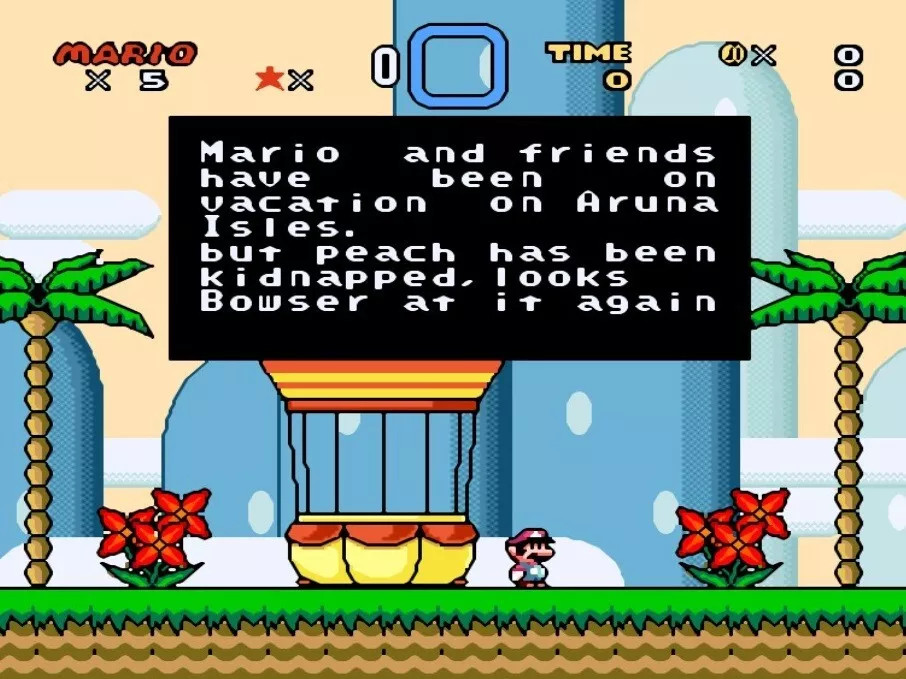 NWER SMW SNES Cartridge US/ Version