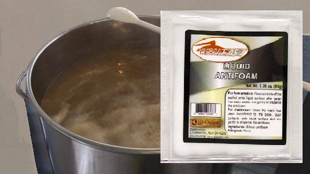 3PK FERMFAST GEL ANTI-FOAM AGENT SINGLE DOSE ANTIFOAM REDUCES FOAM AND BOILOVER