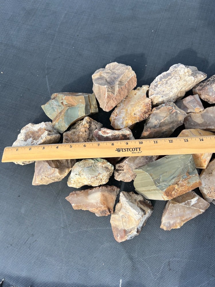 Owyhee Agate/Jasper Rough Lot 24.5 lbs (LL5)