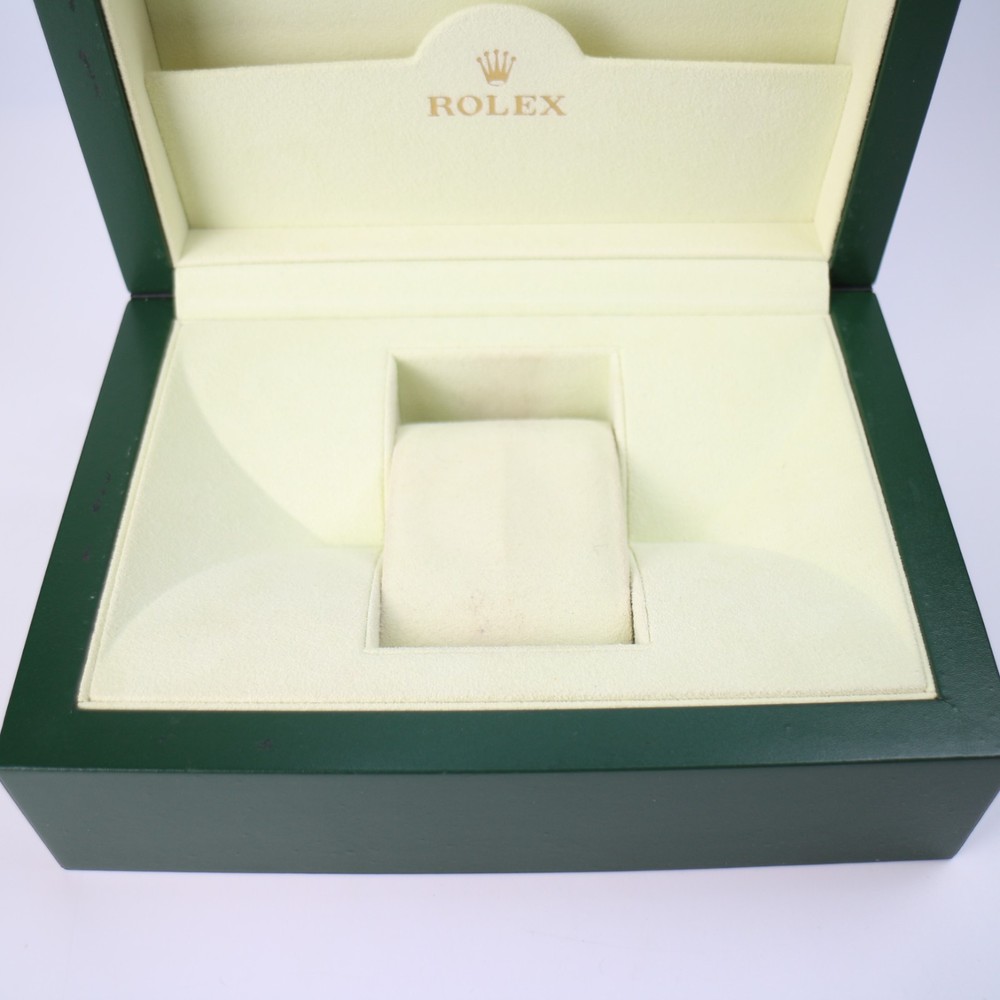 Rolex Watch Box Case 【Rank B】 Wave Medium Moss green Genuine