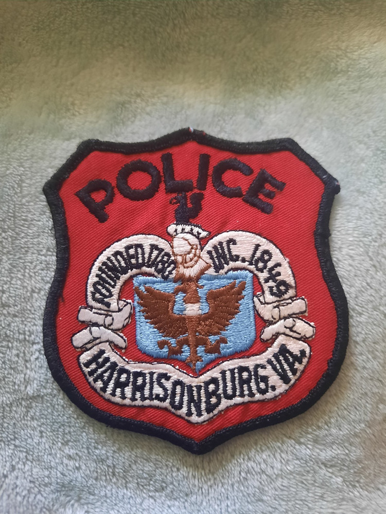 Harrisonburg VA Police Patch