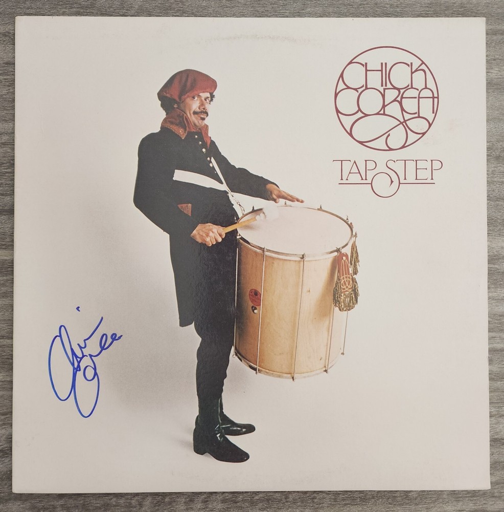 Chick Corea Signed Tap Step Vinyl Record Legend RAD