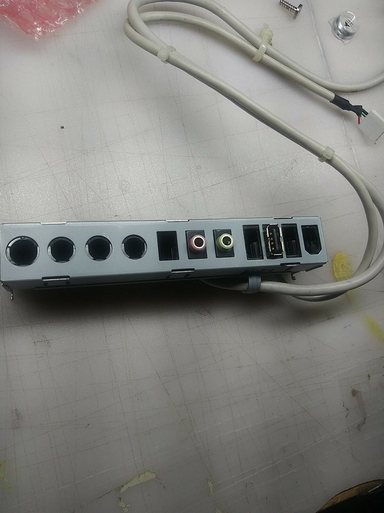 + HPE Pavilion Tower + Front I/O Panel Assembly + HP# 537306-001 + Cable +