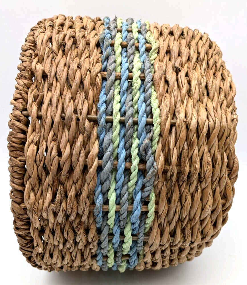 Brown Woven Rattan Basket Home Decor