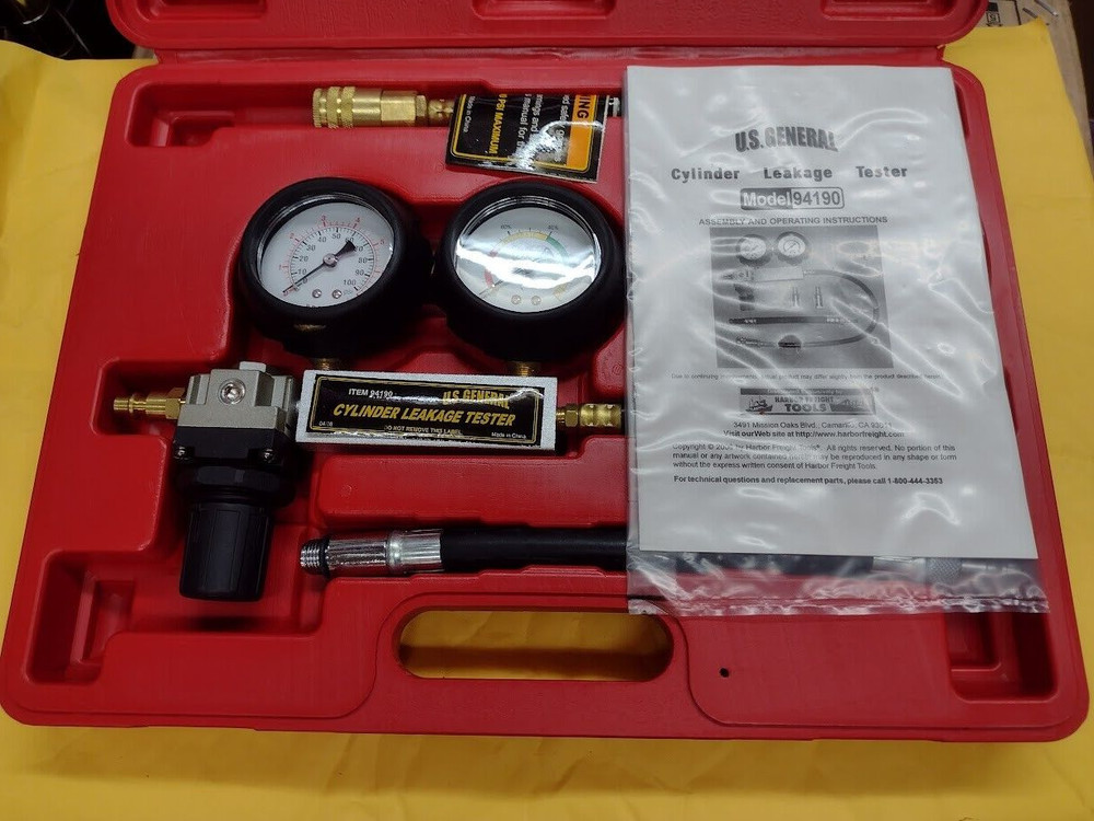 Cylinder Leakage Tester Model 94190 US General