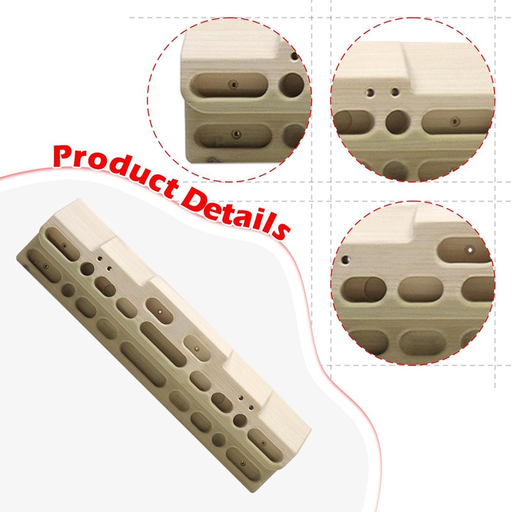 Climbing Hangboard Portable Finger Strength Device Pull up Fingerboard