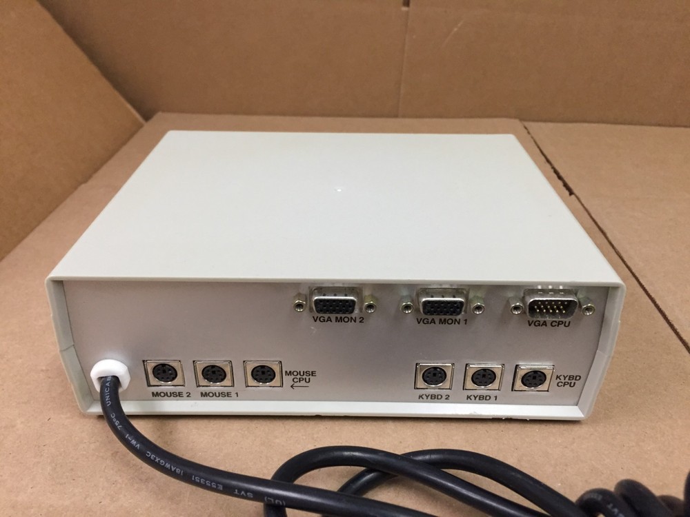 NTI Network Technologies VOPEX-2KVIM-A 2-port Video Switching KVM Splitter