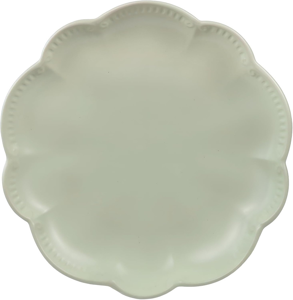 12-Piece Sage Green Dinnerware Set, Chip Resistant & Dishwasher Safe