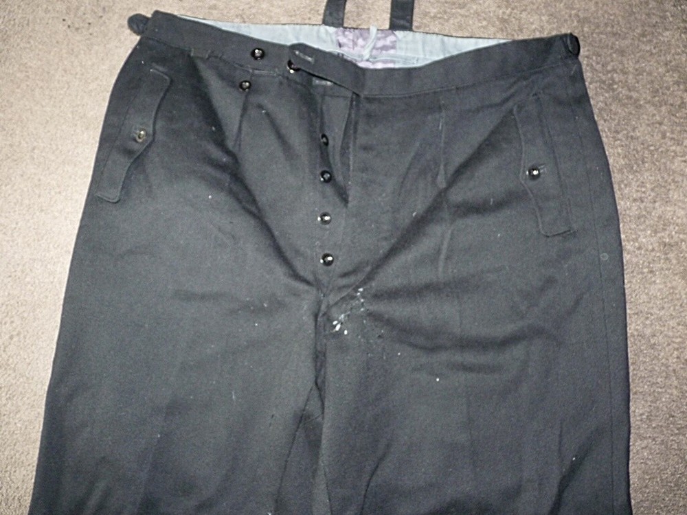 Elite black pancer trousers