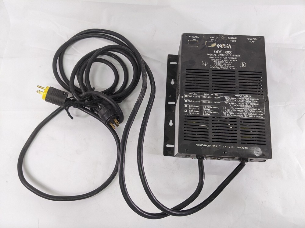 NSI DDS 6000 Digital Dimming System