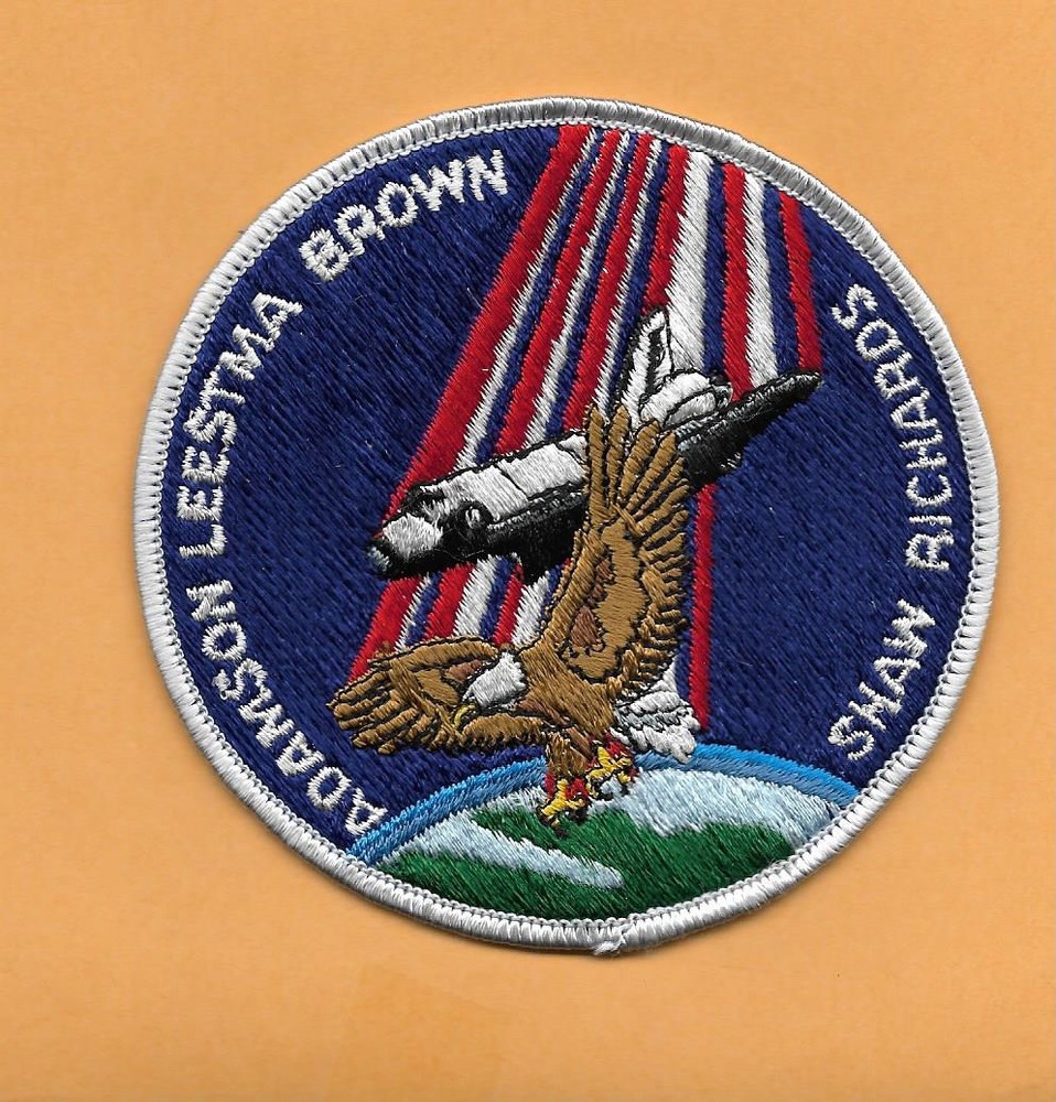 SHUTLE COLUMBIA STS-28  PATCH 4"
