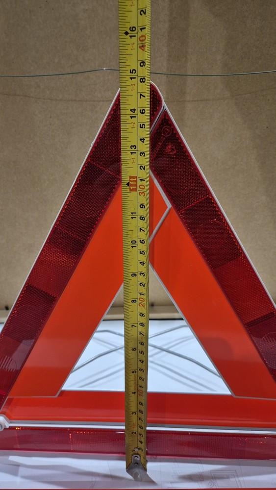 CAR LORRY CARAVAN WARNING TRIANGLE
