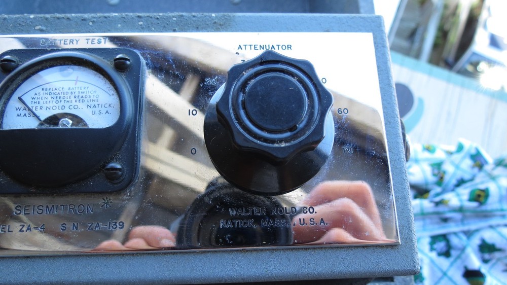 SEISMITRON ZA-4 Power Meter Sensor, Cable, Attenuator