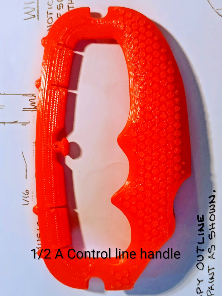 Control Line Handle For Cox 049 models hardware