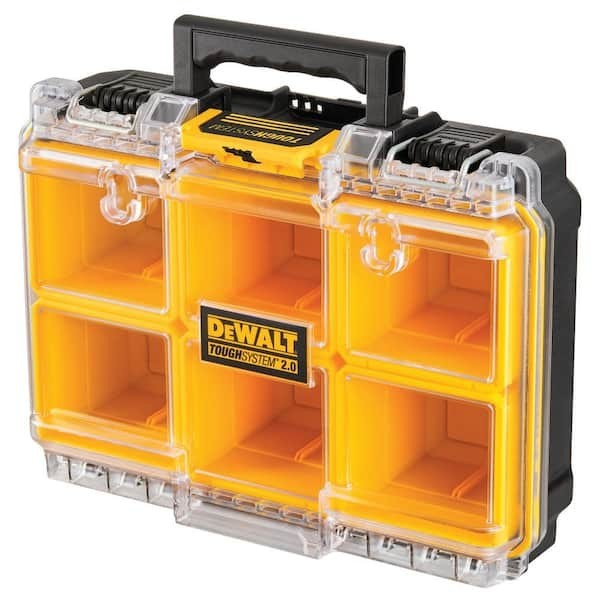 TOUGHSYSTEM 2.0 6-Compartment Small Parts Organizer (2 Pack)