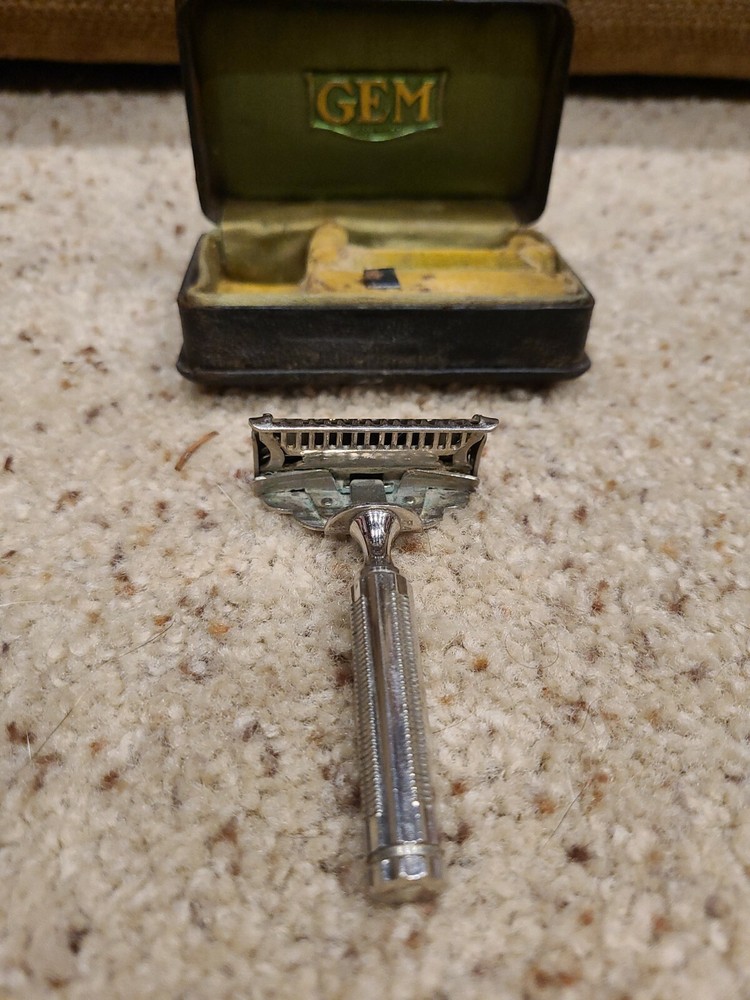 gem De luxe deluxe Model Safety Razor Box