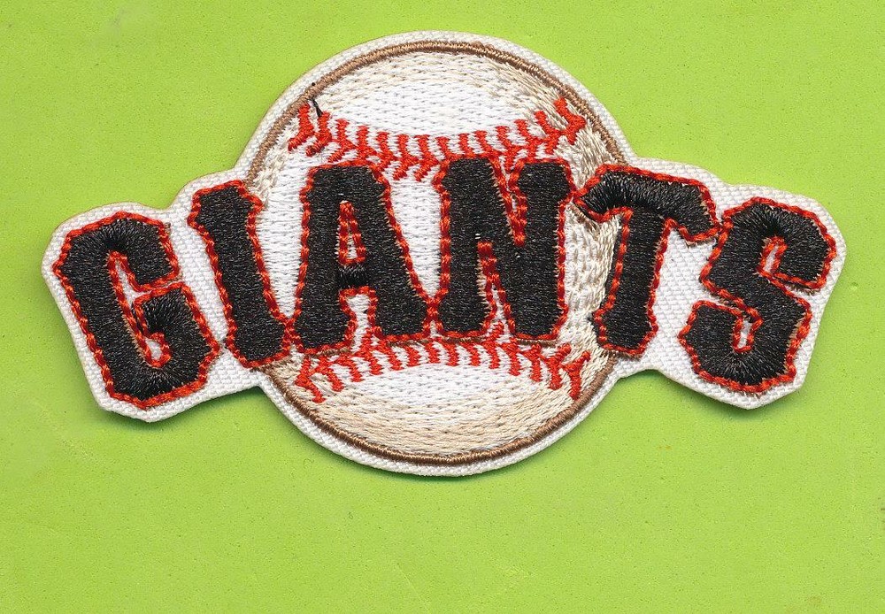 Embroidered Iron On Patch ~ San Francisco Giants