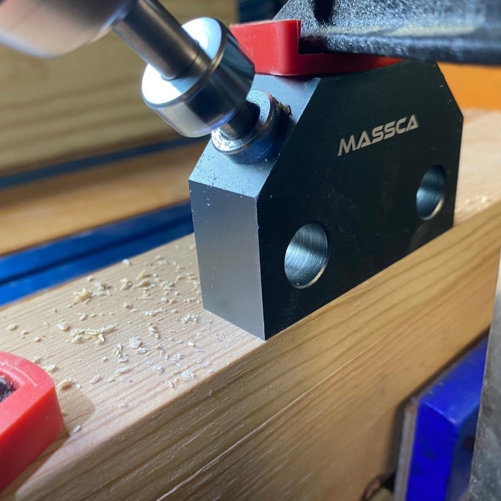 Dowel Jig X Kit.. Set With 3 Drill Guide Bushings For Easy Doweling Angled Jo...